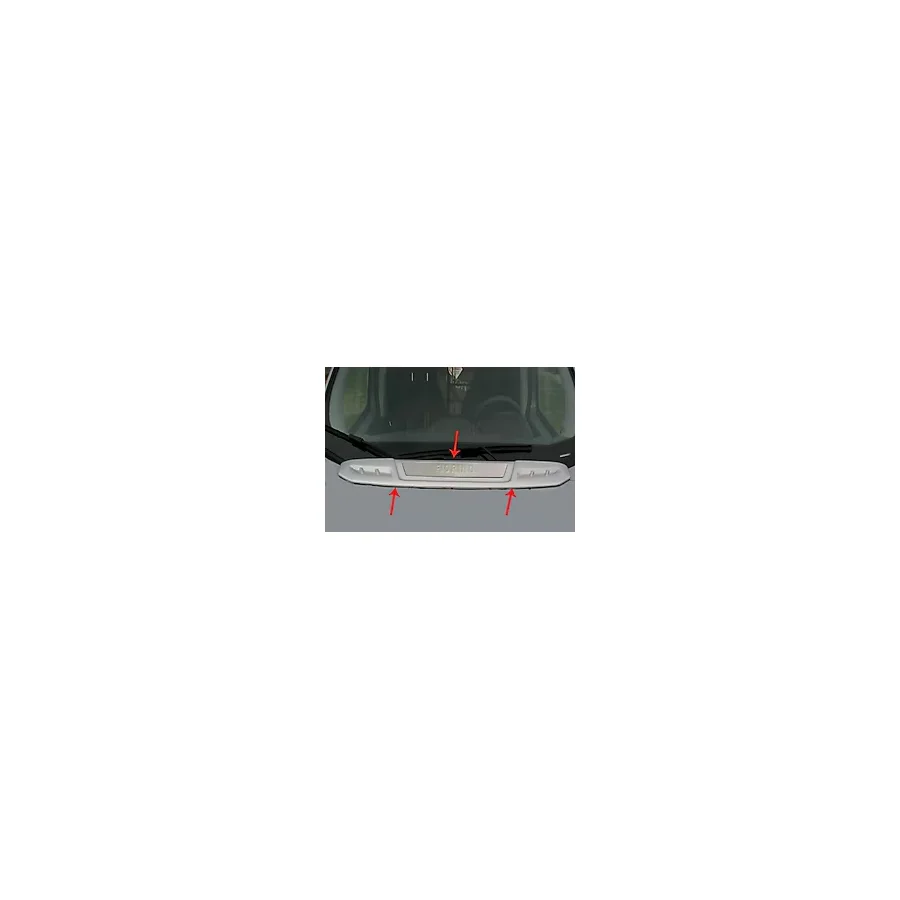Drs Tuning Fiat Fiorino Kaput Spoiler Fiber 2008 ve Sonrası