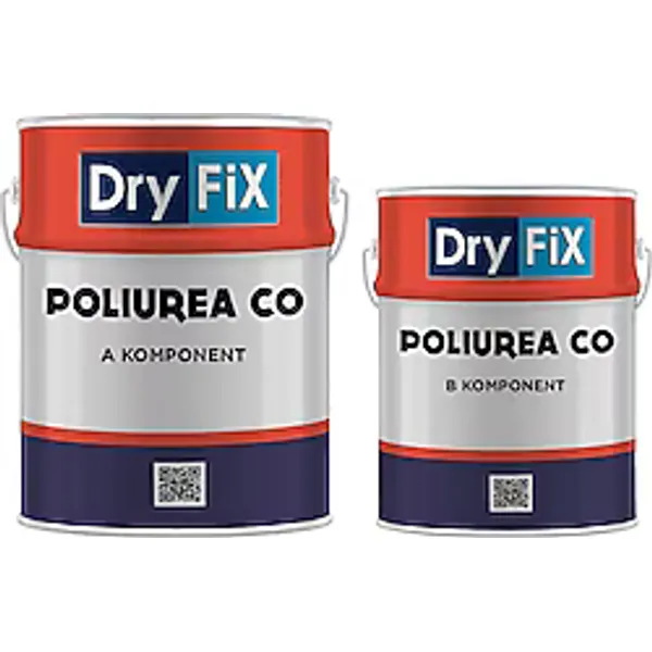 DryFiX POLIUREA CO 26.5 kg Soğuk Poliürea Esaslı Su Yalıtım Malzemesi