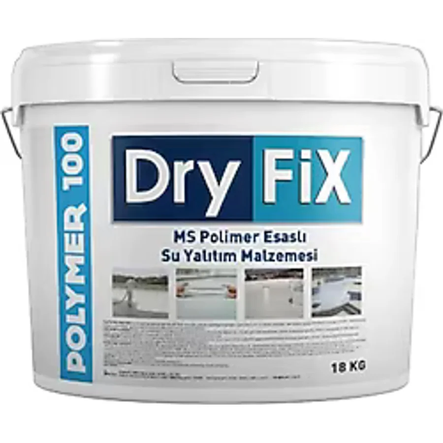 DryFiX Polymer100 18 kg Polimer Esaslı Su Yalıtım Malzemesi
