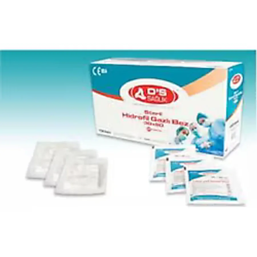 DS Damla Sağlık Steril Hidrofil Gazlı Bez 30 x 80 CM İki Parça 150 Adet