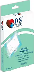 DS Plus Şeffaf Pu Su Geçirmez 5x7.5 cm 10'lu Yara Örtüsü