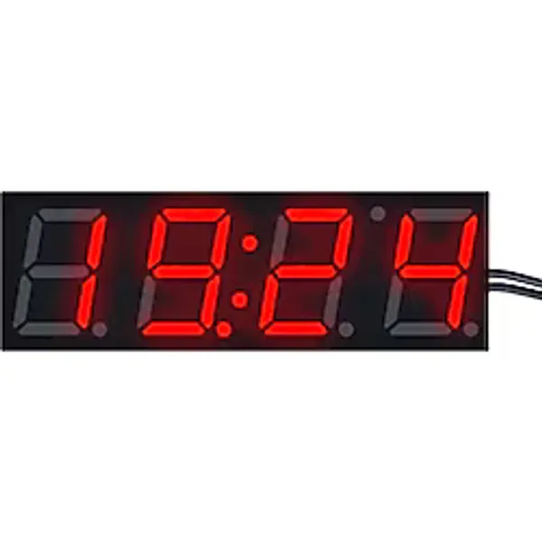DS3231 Dijital Saat + Termometre + Voltmetre Modülü
