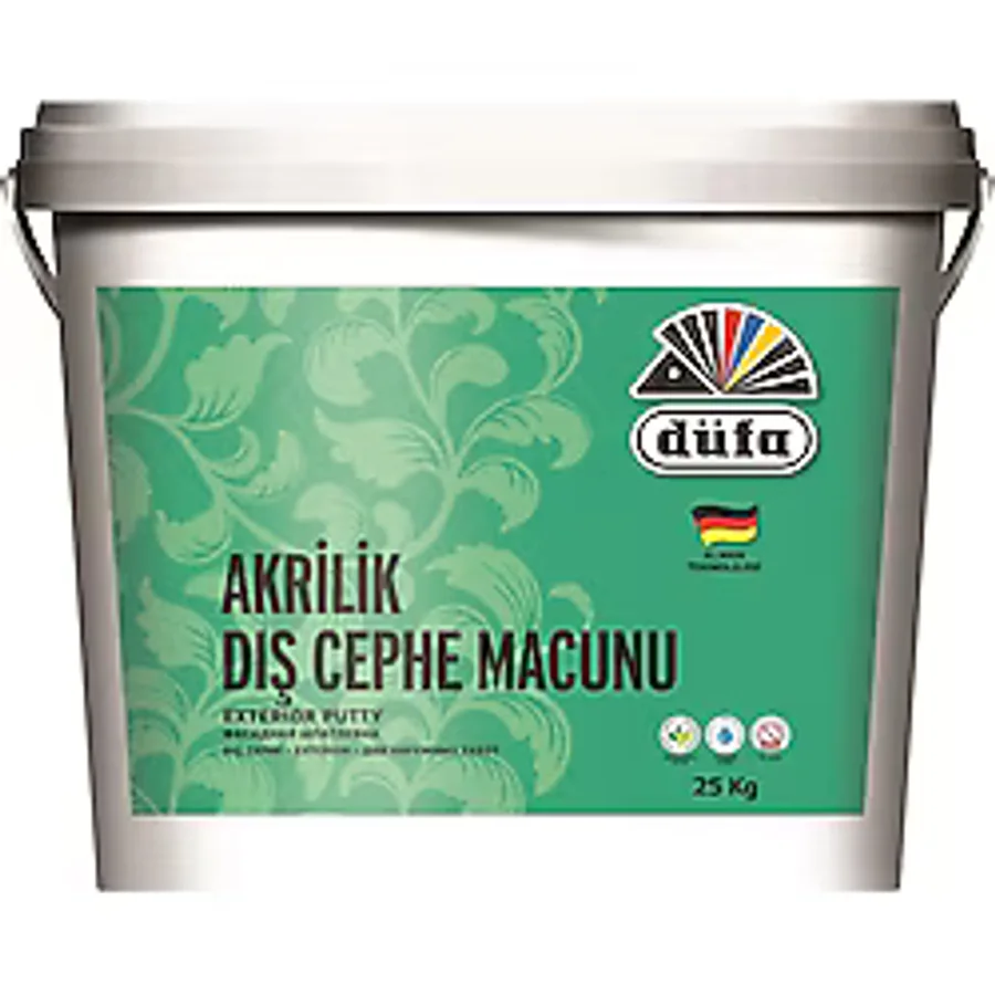 Düfa Akrilik Dış Cephe Macunu 25 L