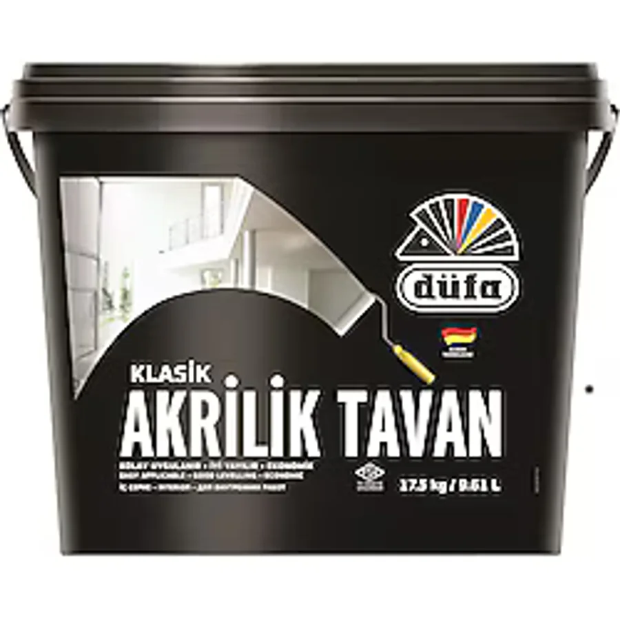 Düfa Akrilik Tavan Boya Beyaz 17.5 kg