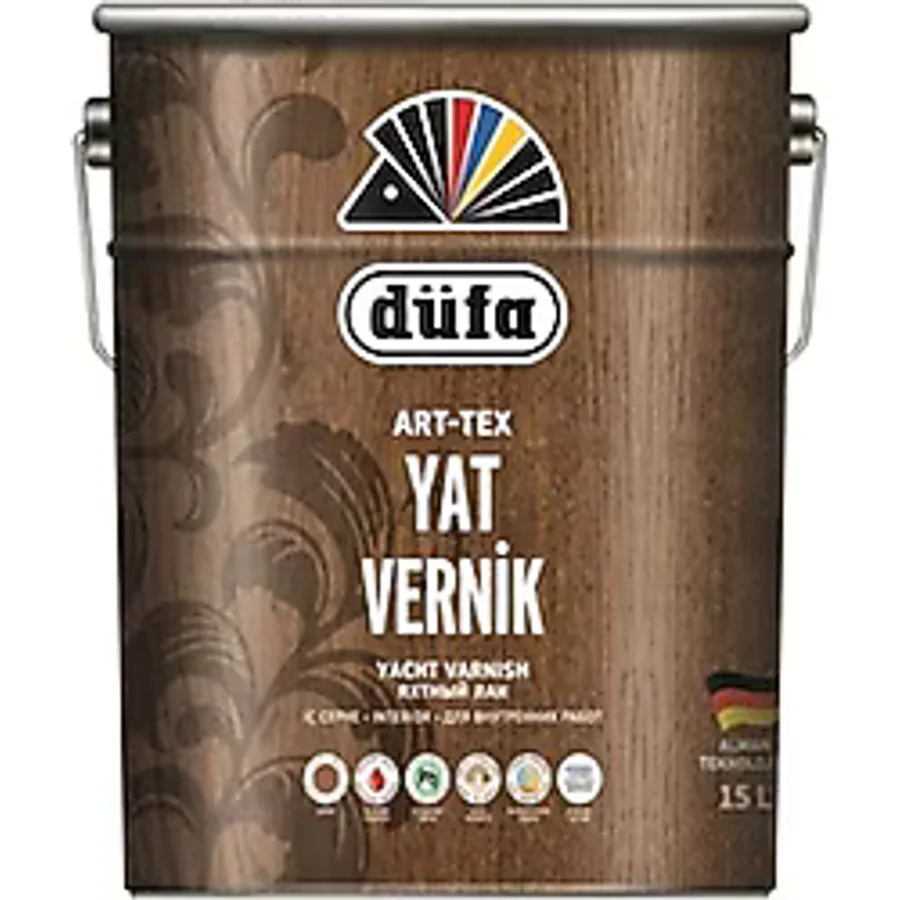 Düfa Art-tex 0.75 lt Parlak Ahşap Koruyuculu Yat Vernik