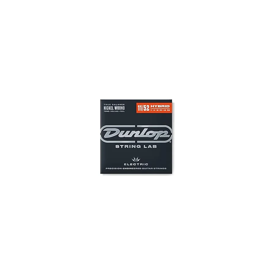 Dunlop den1152 - Set - Nikel kaplama çelikten elektro gitar telleri 11-52
