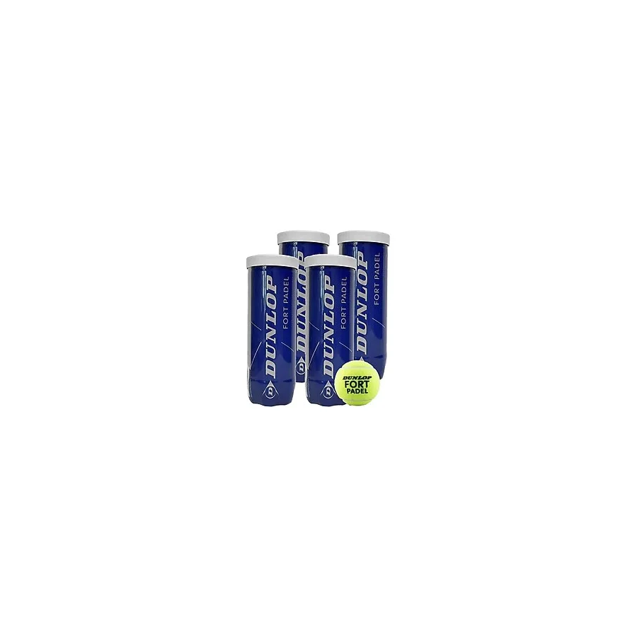 Dunlop Fort 3'lü 4 Kutu Padel Topu