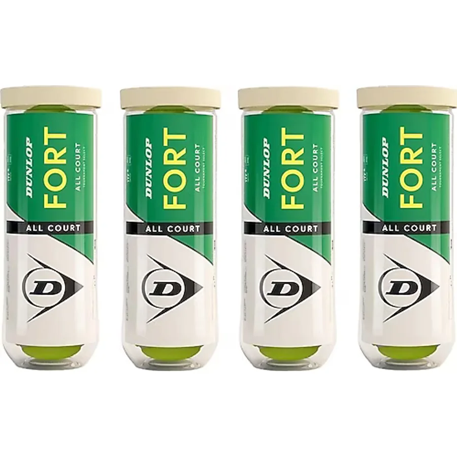 Dunlop Fort All Court Ts 3'Lü 4 Kutu Tenis Topu