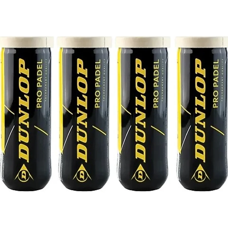 Dunlop Pro Padel 3'lü 4 Kutu Padel Topu 601552