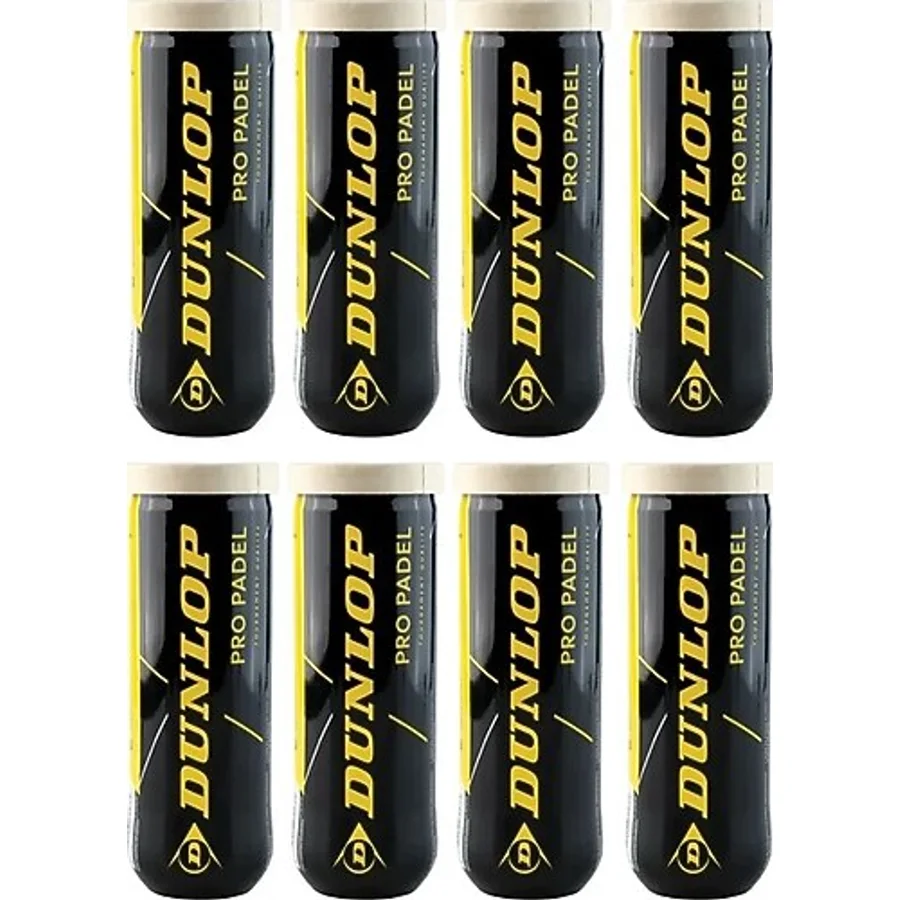 Dunlop Pro Padel 3'lü 8 Kutu Padel Topu 601552