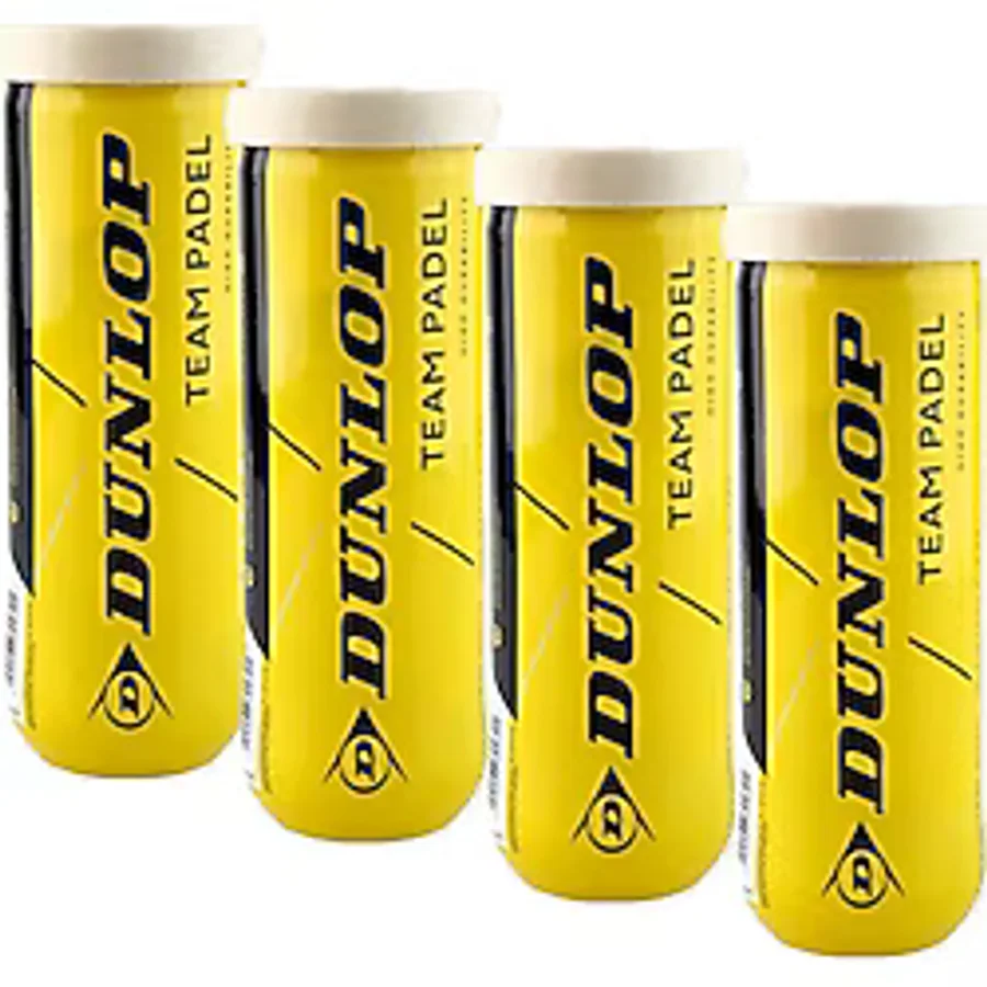 Dunlop Team Padel 3'lü 4 Kutu Padel Topu 601553