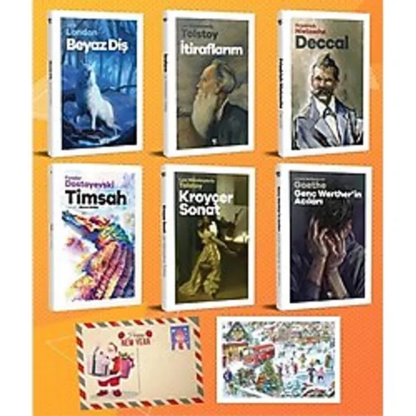 Dünya Klasikleri Altılı Set - 7 Ve Kartpostal