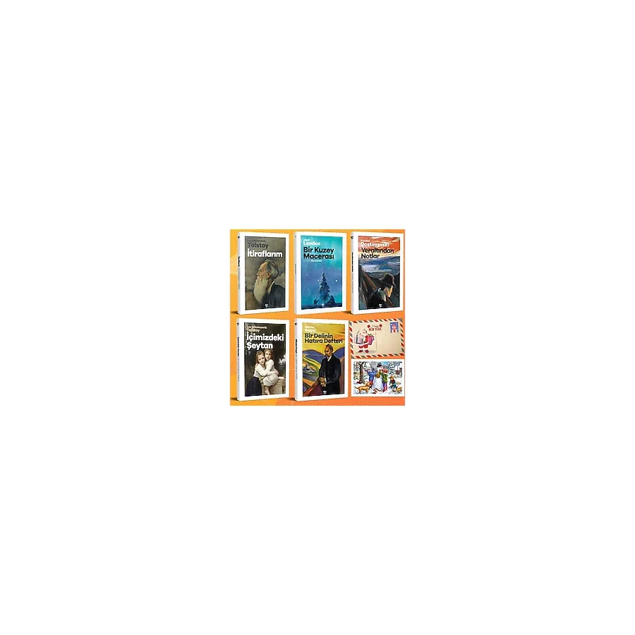 Dünya Klasikleri Beşli Set - 7 Ve Kartpostal