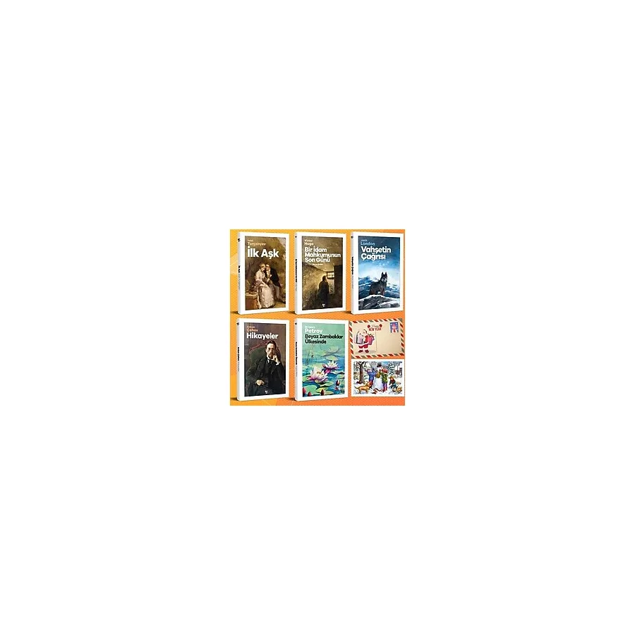 Dünya Klasikleri Beşli Set - 8 Ve Kartpostal