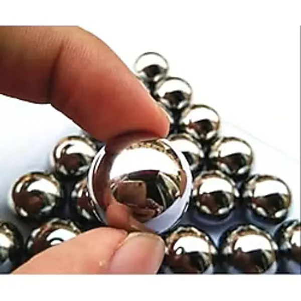 Dünya Magnet 15Mm Çelik Bilya - Çok Amaçlı Bilye - Tane Demir Misket Rulman 10 Adet