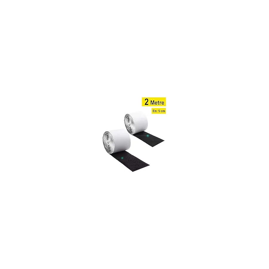 Dünya Magnet 2 Metre Arkası Yapışkanlı Cırt Cırtlı Bant - Kaliteli Cırt Bant - Cırt Cırt Band - En 5Cm X Boy 2Mt