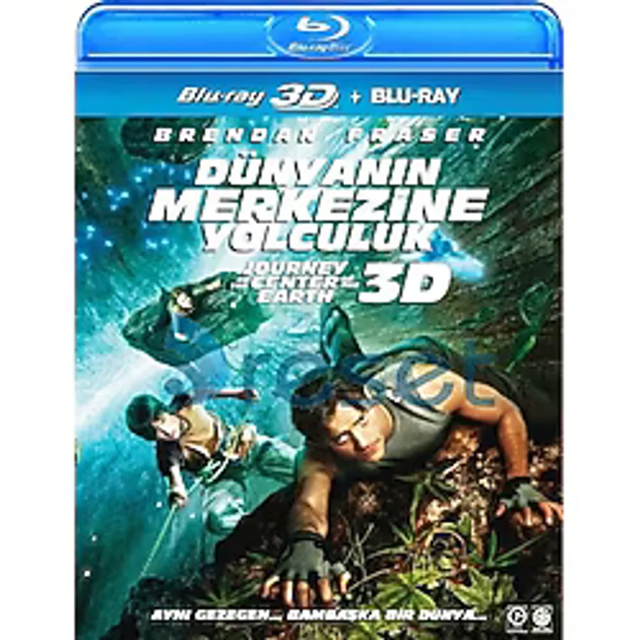 Dünyanın Merkezine Yolculuk 3D+2D Blu-Ray Tek Disk