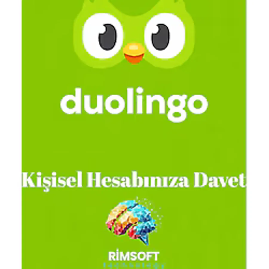 Duolingo Kişisel Hesab'a Davet Ömür Boyu erişim