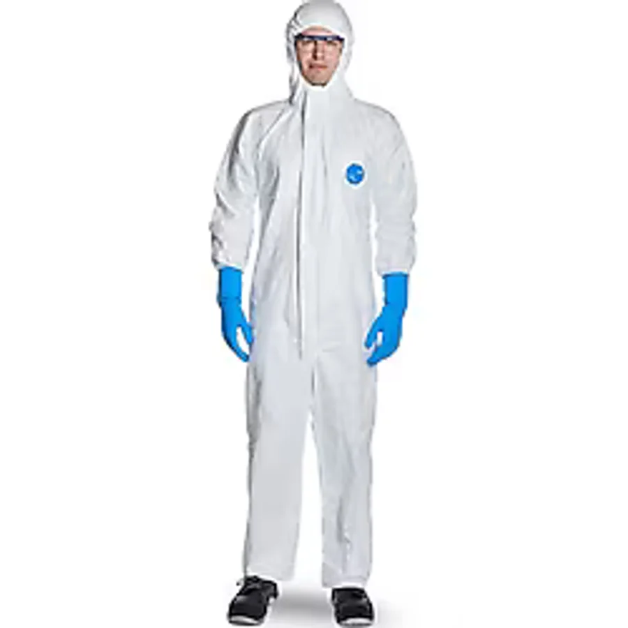 DuPont Tyvek 500 Xpert Başlıklı Kimyasal Koruyucu Tulum