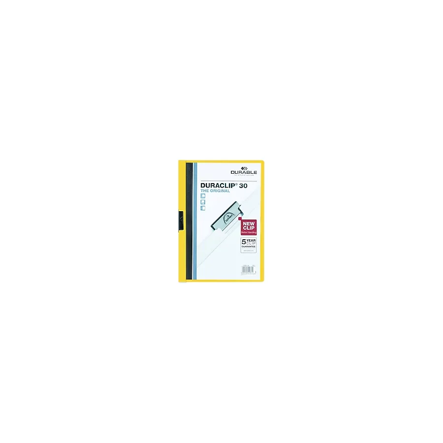 Durable Dosya Sıkıştırmalı 30 Sayfa Kapasiteli Sarı