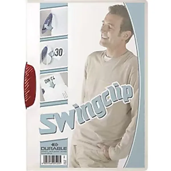 Durable Dosya Swingclip Yandan Sıkıştırmalı 30 Sayfa Kapasiteli 2260