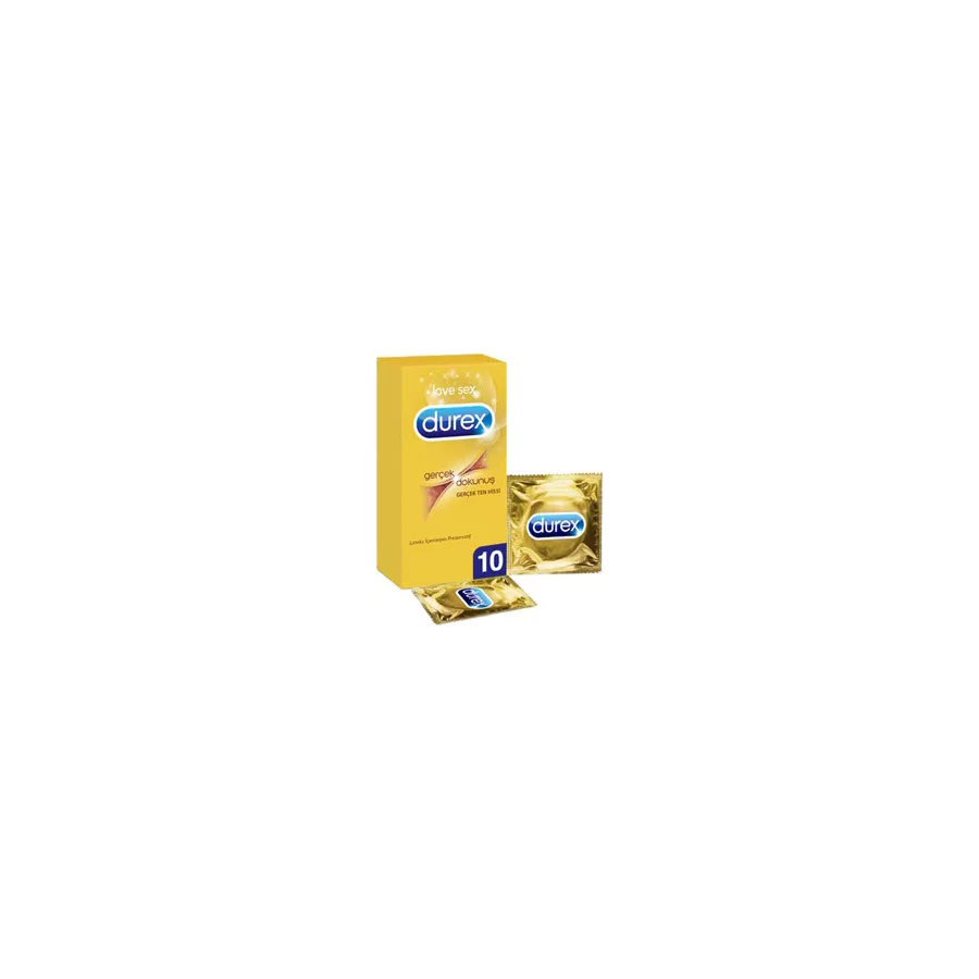 Durex Gerçek Dokunuş 10'lu Prezervatif
