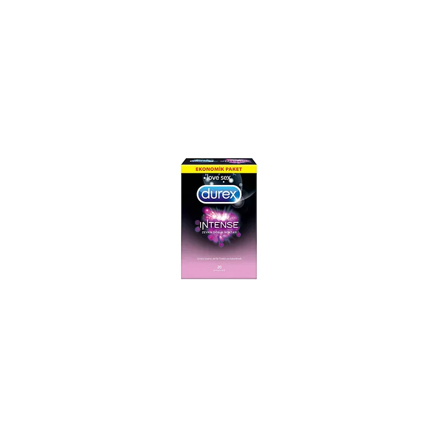 Durex Intense 20'li Prezervatif