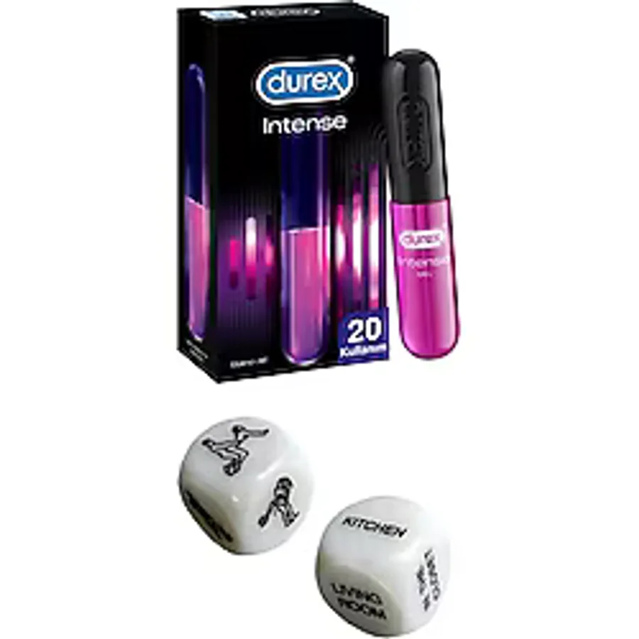 Durex Intense Uyarıcı Jel 10Ml Ve Kamasutra Pozisyon Görselli Zar Oyunu
