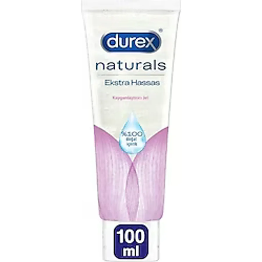 Durex Naturals Ekstra Hassas 100 ml Su Bazlı Kayganlaştırıcı Jel