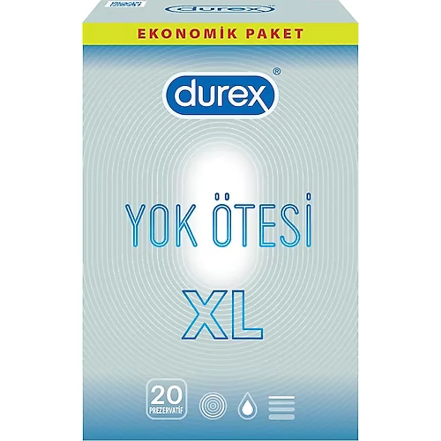 Durex Yok Ötesi XL 20'li Prezervatif