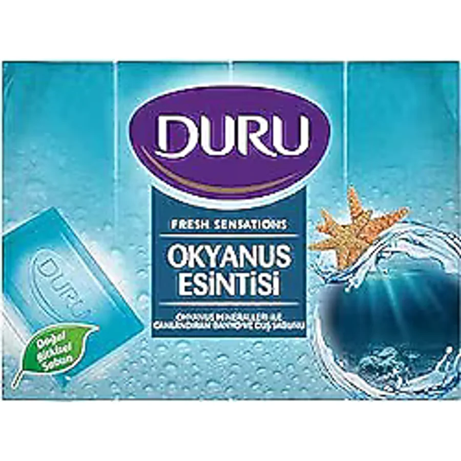 Duru Fresh Sensations Okyanus Esintisi 4x150 gr Duş Sabunu