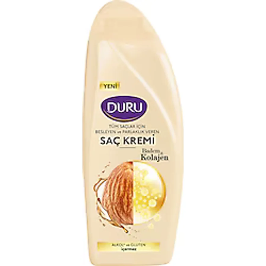 Duru Kolajen ve Badem 500 ml Saç Kremi