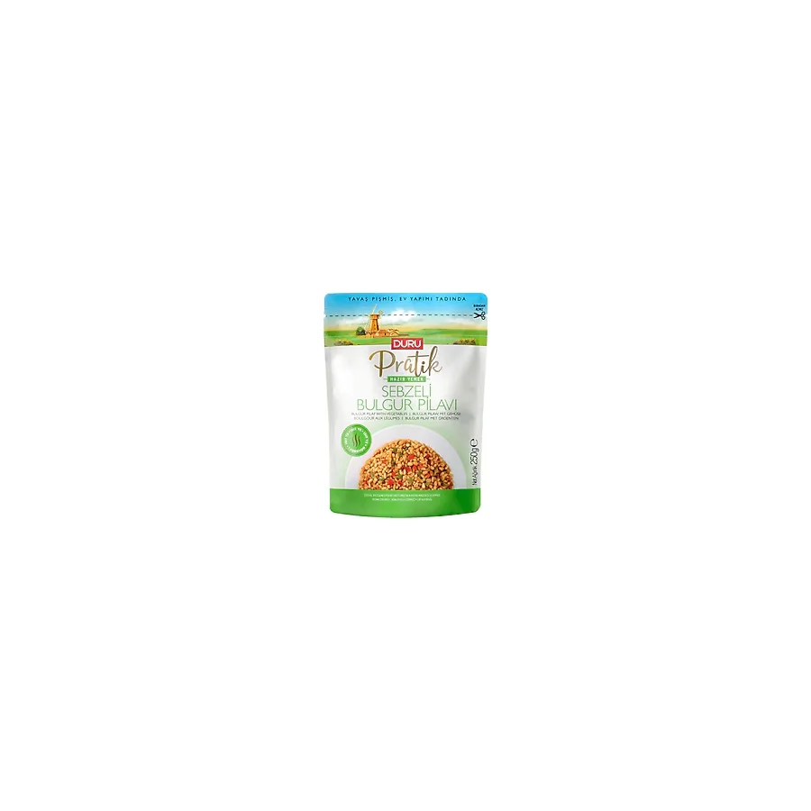 Duru Pratik Sebzeli Bulgur Pilavı 250 gr