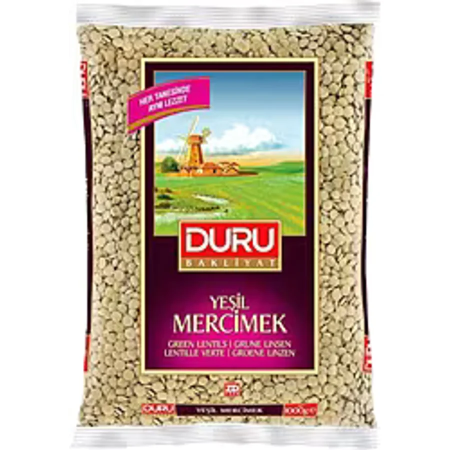 Duru Yeşil Mercimek 1 kg