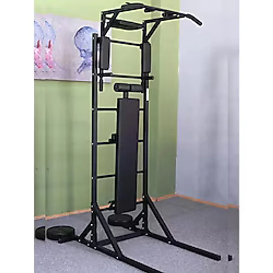 DURUH SPOR Ayaklı Isveç Duvarı - Barfiks - Dips - Merdiven Spor Aleti