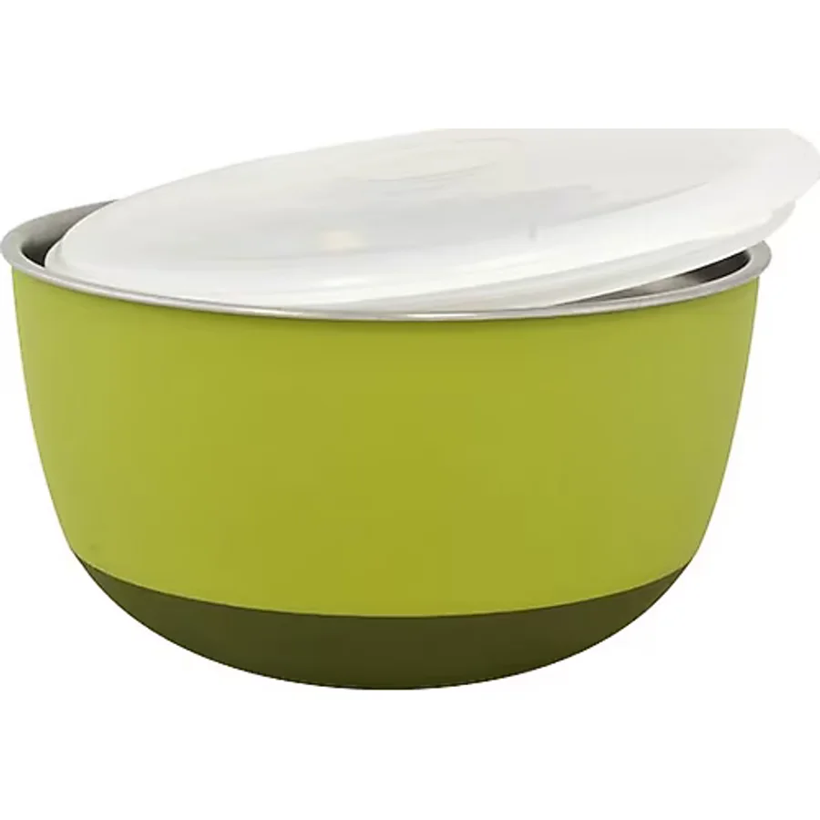 Duvo+ With Lid Bowl Mama Ve Su Kabı 2300ml Green
