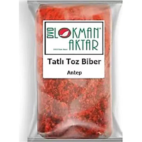 DVD Lokman Aktar Antep Tatlı Toz Biber 1 kg
