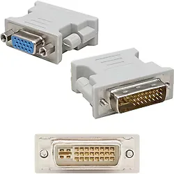 DVI TO VGA DÖNÜŞTÜRÜCÜ (DVI ERKEK VGA DİŞİ) DVI 24+5 PİN