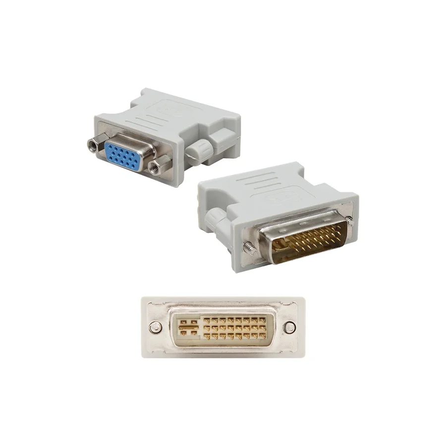 DVI TO VGA DÖNÜŞTÜRÜCÜ (DVI ERKEK VGA DİŞİ) DVI 24+5 PİN
