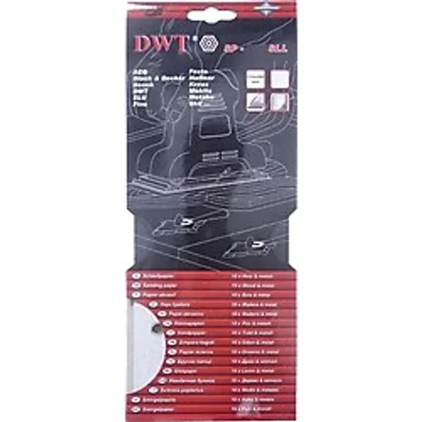 Dwt Sp-80sll Dikdörtgen Delikli Zımpara Kağıdı 115x280mm 80 Kum