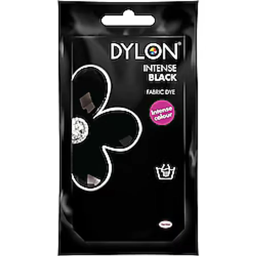 DYLON Kumaş Boyası Dylon Yoğun Siyah Kumaş Boyası 50 Gr (elde Boyama)