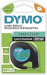 DYMO 59421 Letratag 12 mm x 4 m Beyaz Kağıt Şerit Etiket S0721510