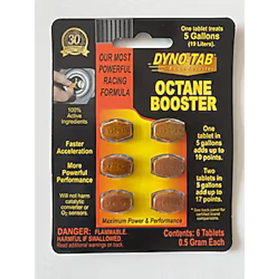 Dyno Tab Oktan Arttırıcı Benzinli Araçlar için (Made in USA) 6 Kullanımlık