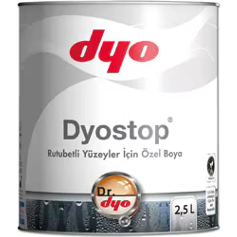 Dyo 772 Dyostop 2.5 lt Rutubet ve Nem Boyası
