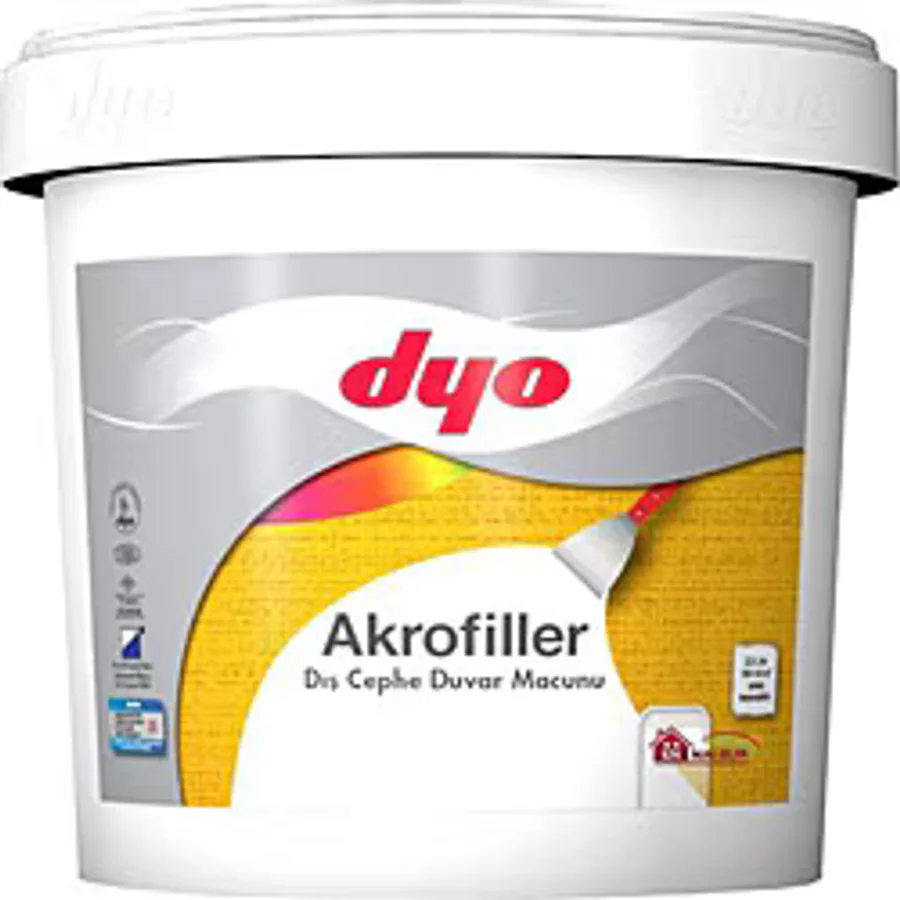Dyo Akrofiller 4.5 kg Dış Cephe Macunu