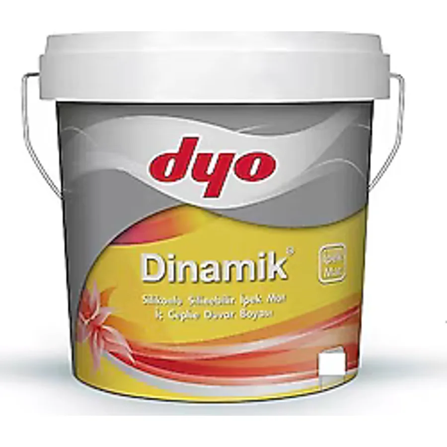 Dyo Dinamik Silikonlu İpek Mat 2.5 lt İç Cephe Boyası - Kemik Beyaz