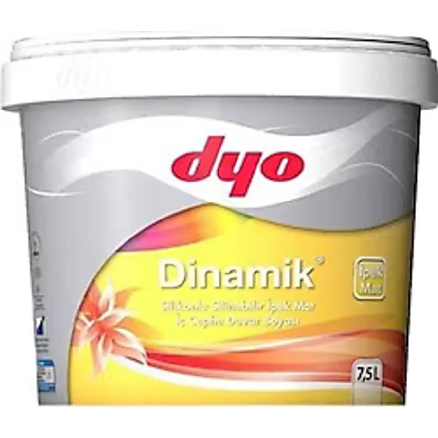 Dyo Dinamik Silikonlu İpek Mat 7.5 lt İç Cephe Boyası