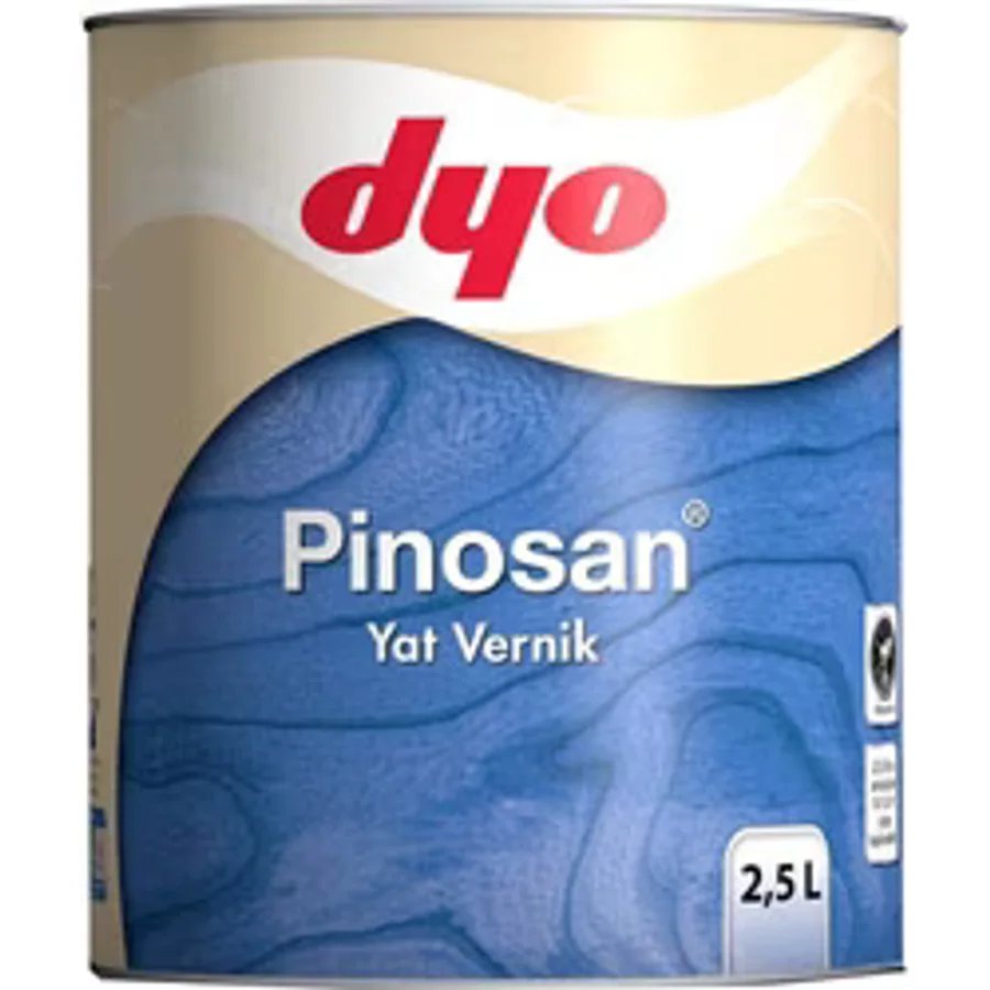 Dyo Pinosan Şeffaf 2.5 lt Yat Verniği