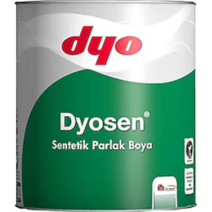 Dyosen Sentetik Parlak Boya 2,5 Lt Yeşil standart