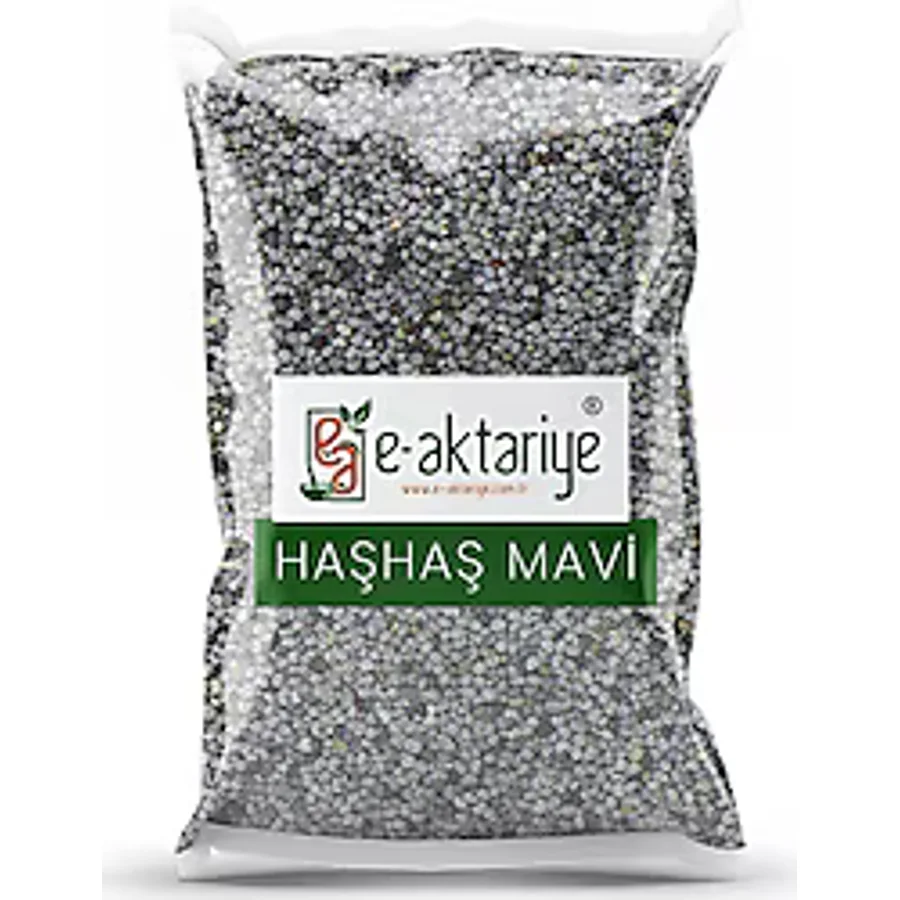 E-Aktariye Mavi Haşhaş Tane 1 kg